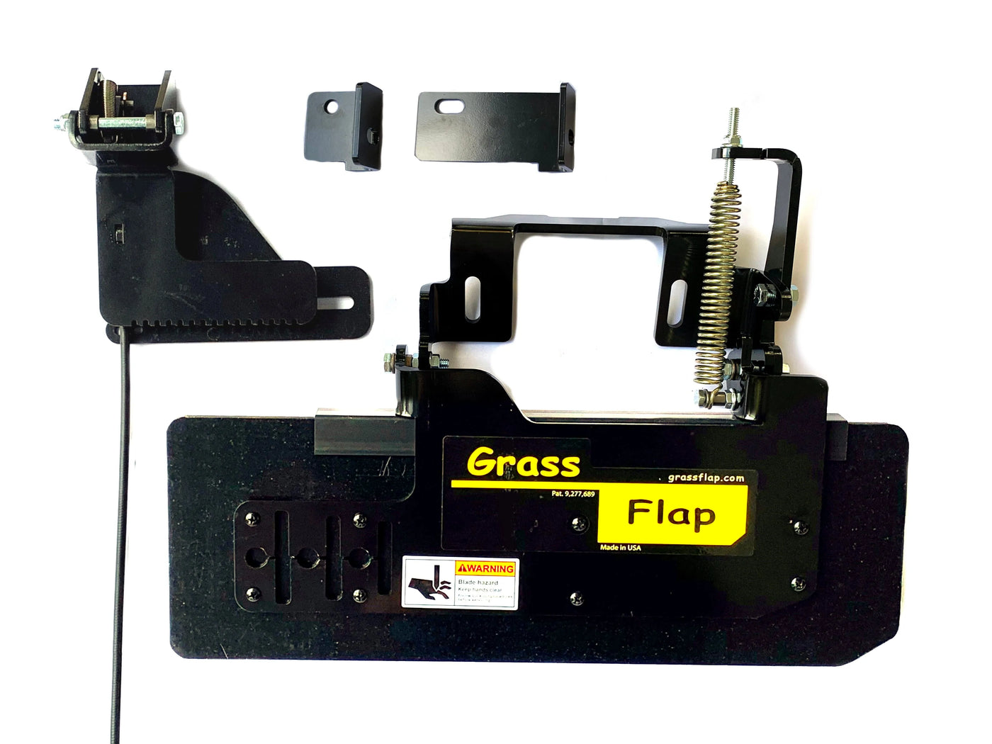 49K50-5L Low Profile Heavy-Duty GrassFlap with SEL Pedal & No Drill Mount Grass Flap Grass Flap 