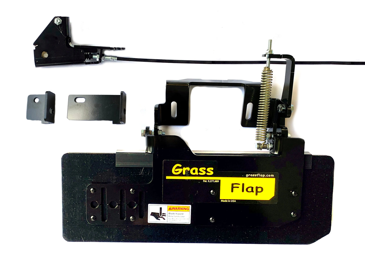 49K70-5-A20 Low Profile Heavy-Duty GrassFlap with SE Pedal & No Drill Mount, Includes Predator Pro Pedal Mount GrassFlap GrassFlap 