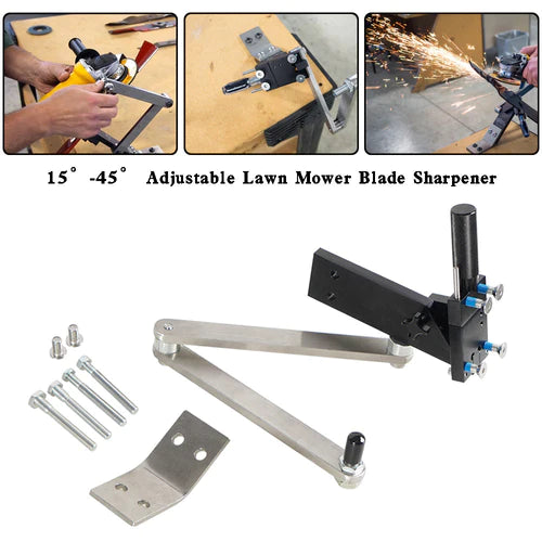 Mowermerch Blade Sharpener Jig- The Best Blade Sharpening Tool.