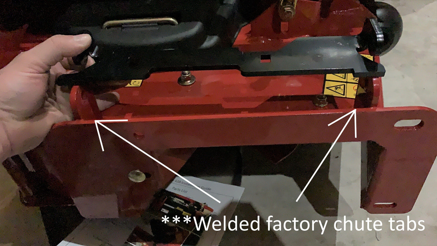 44P50-5-A32 Low Profile Heavy-Duty GrassFlap with SE Pedal Includes Pedal Mounting Plate 135 GrassFlap GrassFlap 