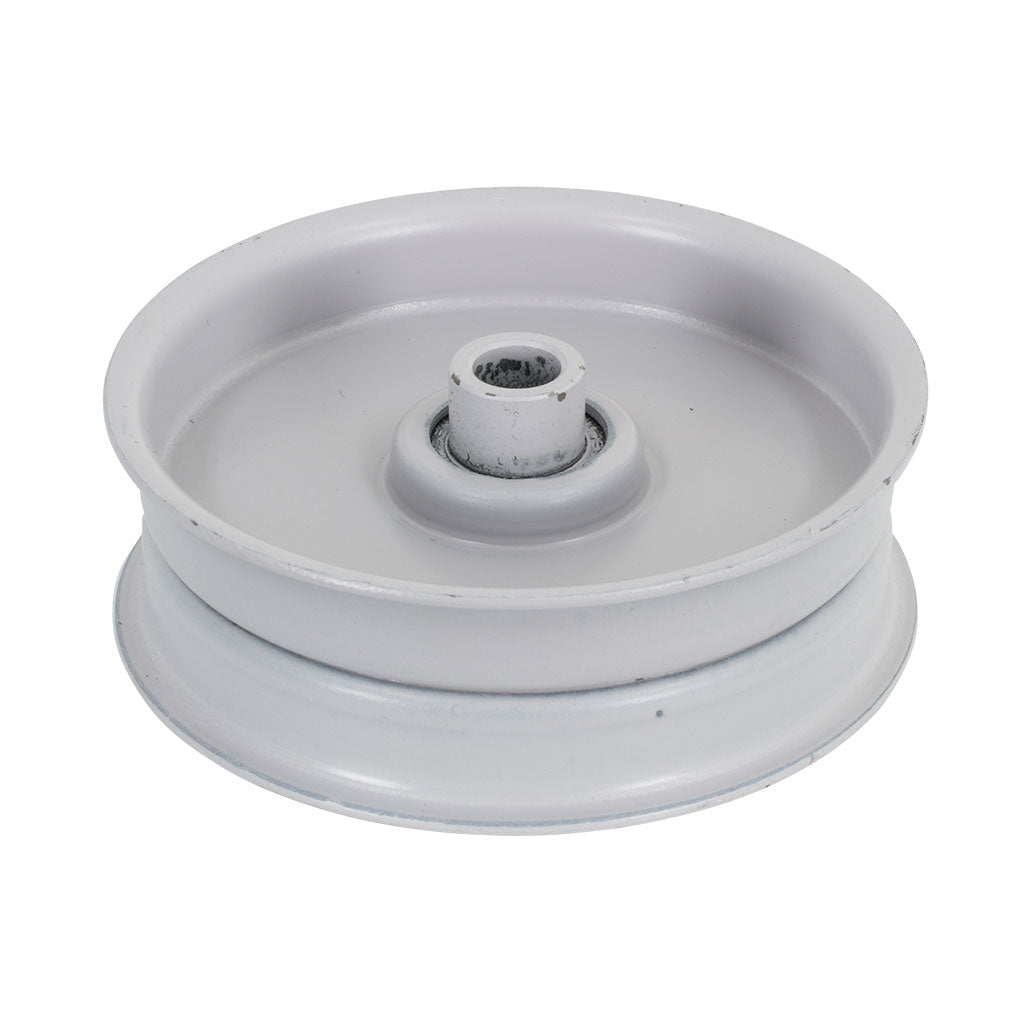 pulley-flat-idler-steel-w/-flange-(a-3-9/16")-suits-roper