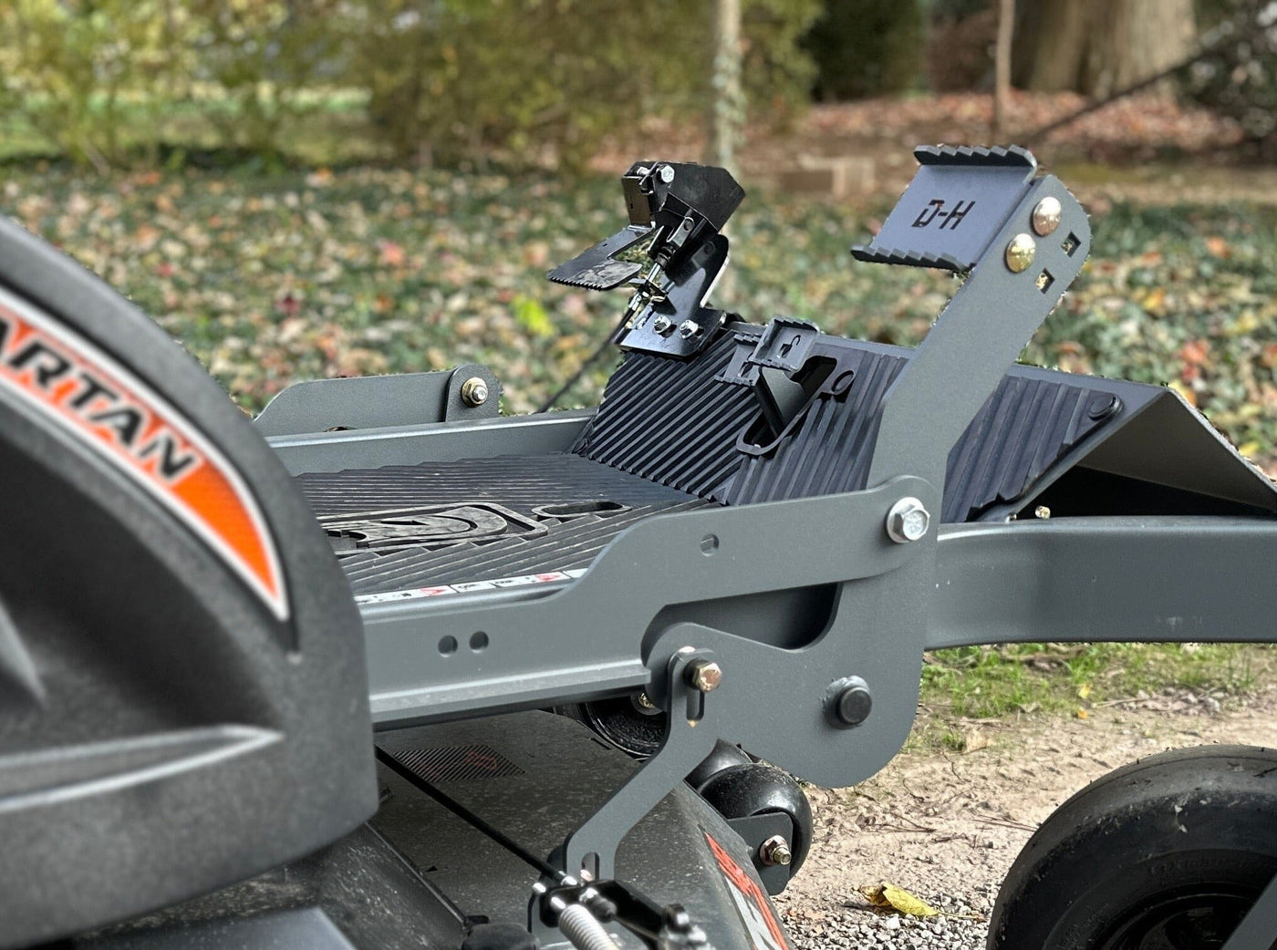 Spartan Zero Turn Commercial Mower Grass Flap