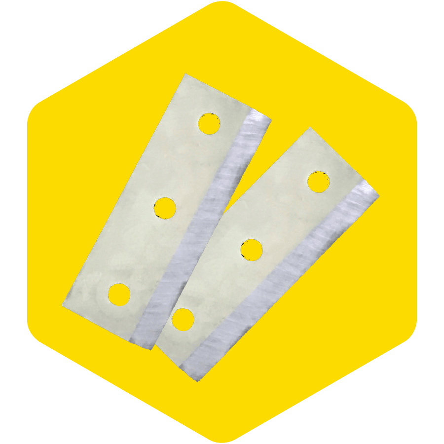 CP-P068 Hansa C7 Knife Set (2 per set) - Mowermerch More spare parts for all your power equipment needs available. From mower spare parts to all other power equipment spare parts we have them all. If your gardening equipment needs new spare parts, check us out!