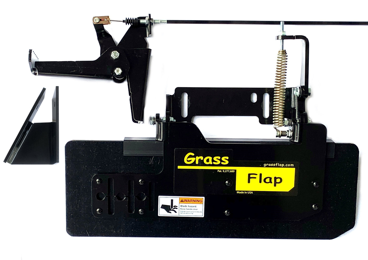 44P70-6-A8 Low Profile Heavy-Duty GrassFlap with RE Pedal Includes Trimstar Pedal Mount