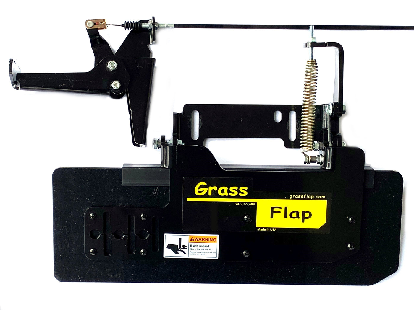 41P70-6-A9 Low Profile Heavy-Duty GrassFlap with RE Pedal Includes Pedal Angle Mount