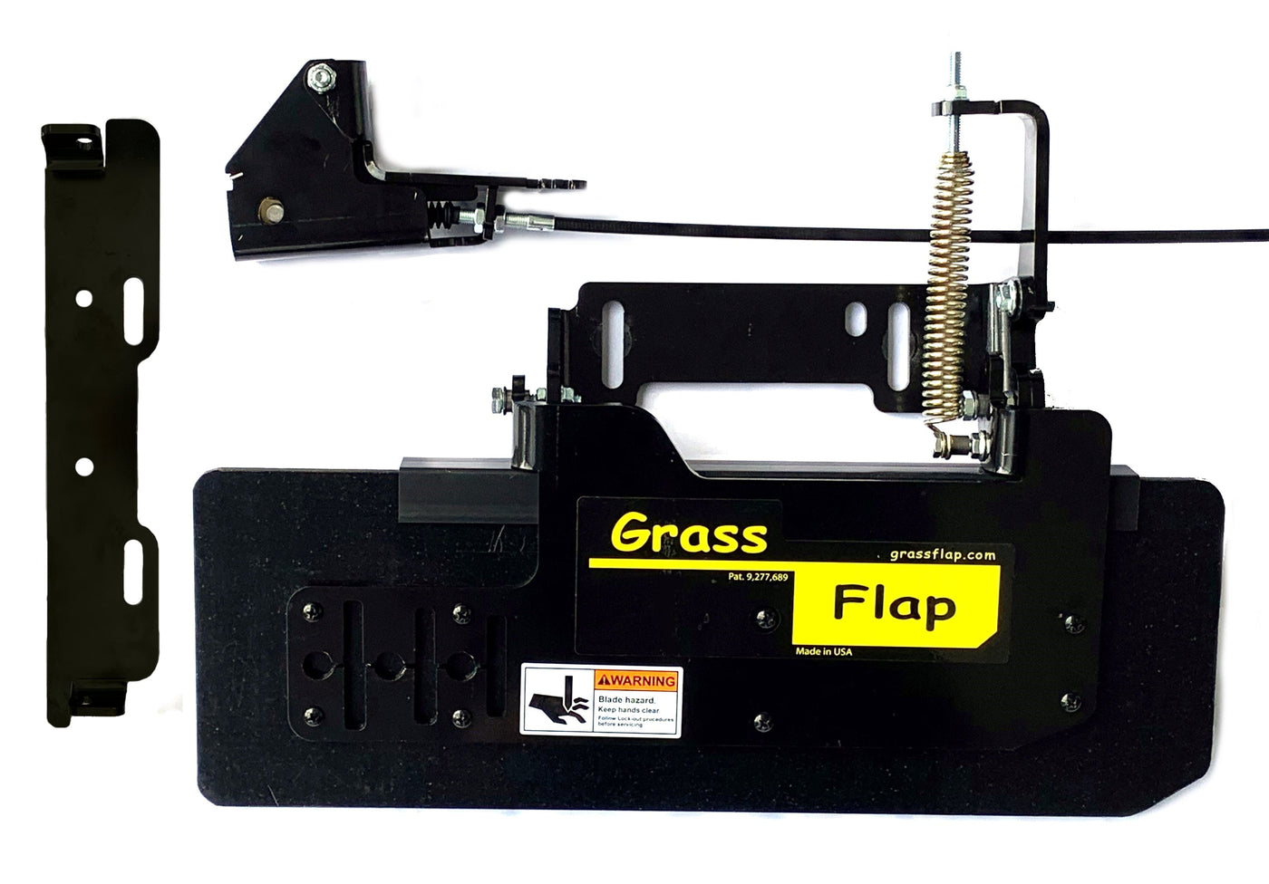 44SP70-5-A23 Low Profile Heavy-Duty GrassFlap for Scag 32" V-Ride II with SE Pedal with Scag No-Drill Mount
