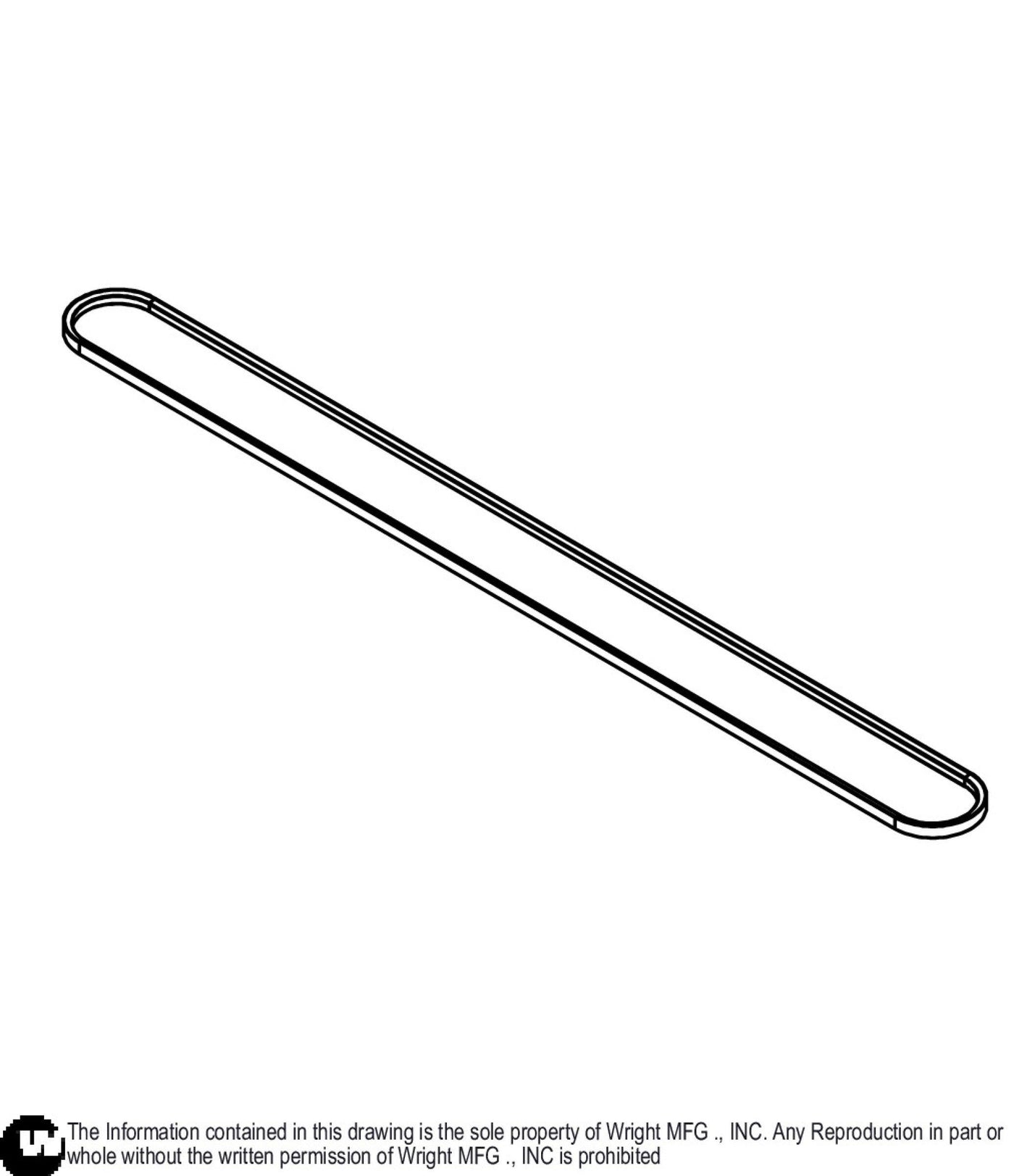 Wright 71460164 BELT, DECK, B SECTION 100.04EL - Mowermerch More spare parts for all your power equipment needs available. From mower spare parts to all other power equipment spare parts we have them all. If your gardening equipment needs new spare parts, check us out!