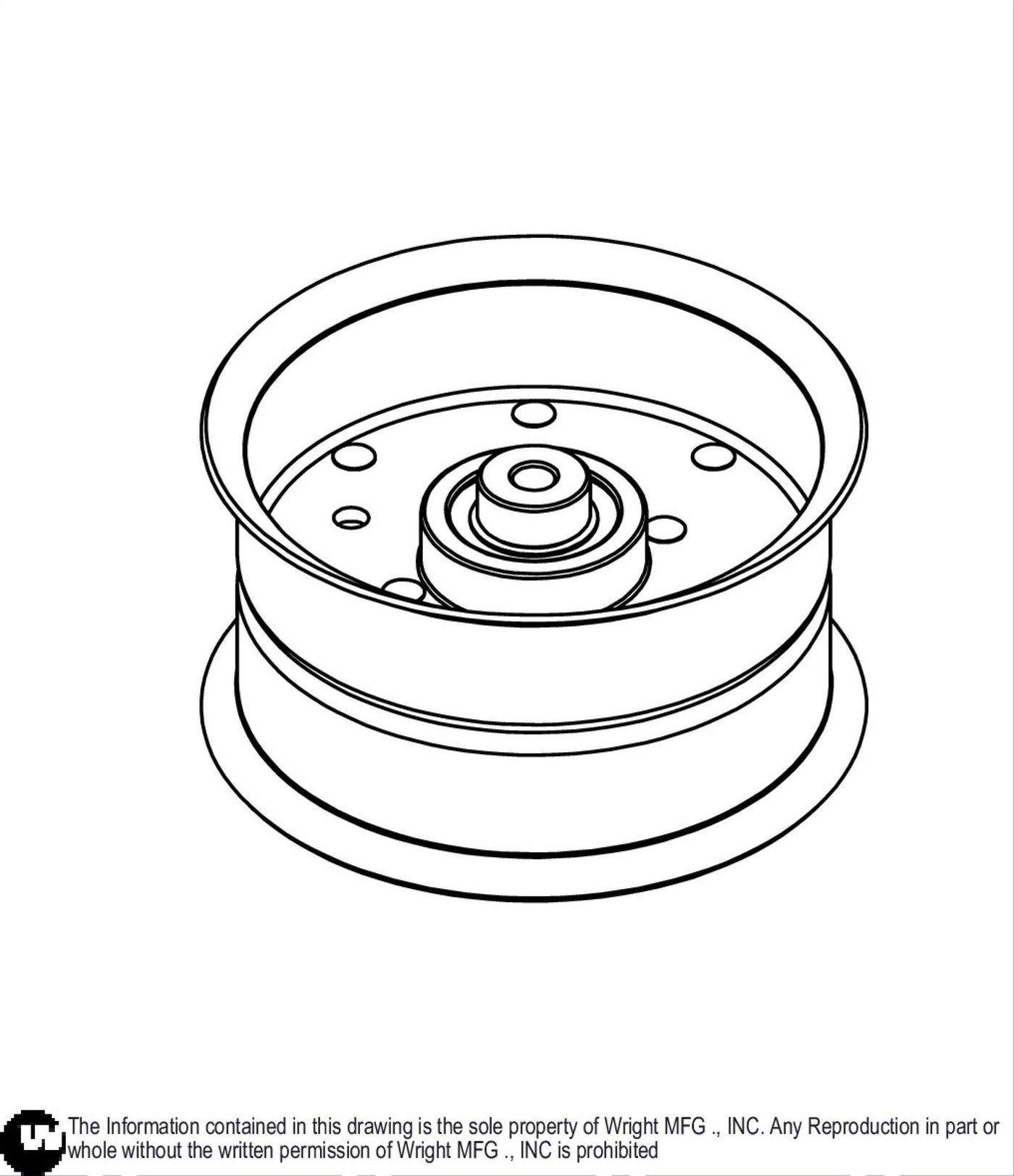 Wright PULLEY, BSI, 5 1/4 X 2 1/2 X 3/8 BORE V - 71460192 - Mowermerch More spare parts for all your power equipment needs available. From mower spare parts to all other power equipment spare parts we have them all. If your gardening equipment needs new spare parts, check us out!