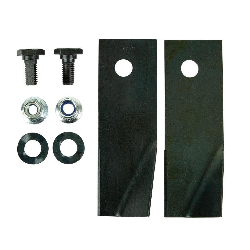 MASPORT 19" BLADE & BOLT SET  SKIN PACKED FOR DISPLAY  LATE MODEL FLAT & FLUTED BNC8445 - Mowermerch More spare parts for all your power equipment needs available. From mower spare parts to all other power equipment spare parts we have them all. If your gardening equipment needs new spare parts, check us out!