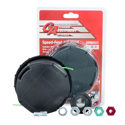 BRN6923 SPEED FEED 450 LARGE PREMIUM QUALITY NYLON HEAD - Mowermerch More spare parts for all your power equipment needs available. From mower spare parts to all other power equipment spare parts we have them all. If your gardening equipment needs new spare parts, check us out!
