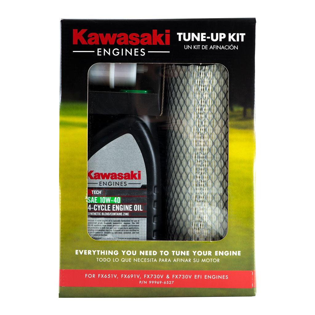 KAW99969-6527 KAWASAKI SERVICE KIT 10W40  FX651V FX691V FX730V - Mowermerch More spare parts for all your power equipment needs available. From mower spare parts to all other power equipment spare parts we have them all. If your gardening equipment needs new spare parts, check us out!