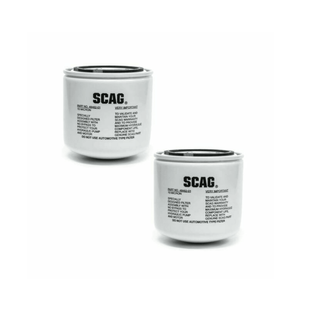 Scag 48462-01 HYDRAULIC OIL FILTER - Mowermerch More spare parts for all your power equipment needs available. From mower spare parts to all other power equipment spare parts we have them all. If your gardening equipment needs new spare parts, check us out!