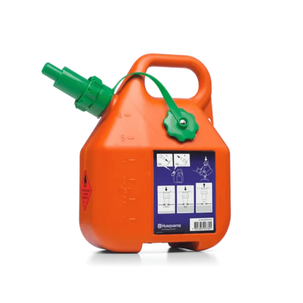 Husqvarna Fuel can 6L FUE-6L NO SPILL - Mowermerch More spare parts for all your power equipment needs available. From mower spare parts to all other power equipment spare parts we have them all. If your gardening equipment needs new spare parts, check us out!