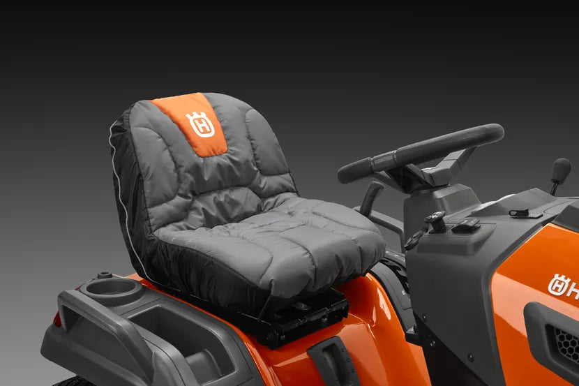 Husqvarna Tractor Seat Cover / No provision for arm rest 5882087-01 - Mowermerch More spare parts for all your power equipment needs available. From mower spare parts to all other power equipment spare parts we have them all. If your gardening equipment needs new spare parts, check us out!