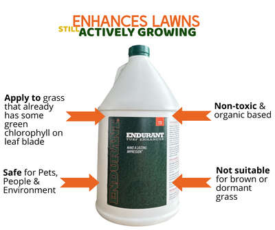 Endurant Turf Enhancer - To boost the green pigment on your lawn